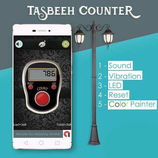 Tasbeeh Counter 2020 - Muslim Tasbih & Dhikr App screenshot 1