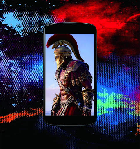 Spartan Warrior HD Wallpaper 1 تصوير الشاشة