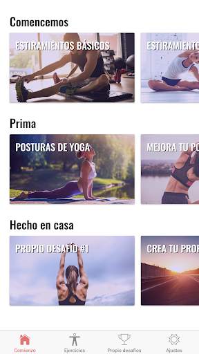 Ejercicio de aumento de altura screenshot 1