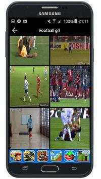 Funny clips of football gif screenshot 3