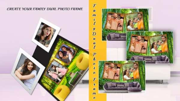 Family Dual Photo Frame screenshot 1