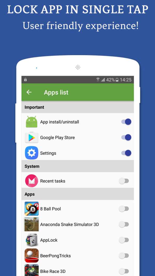 AppLock : app lock for android screenshot 2