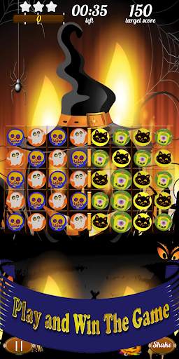 Halloween Crush Candy स्क्रीनशॉट 1