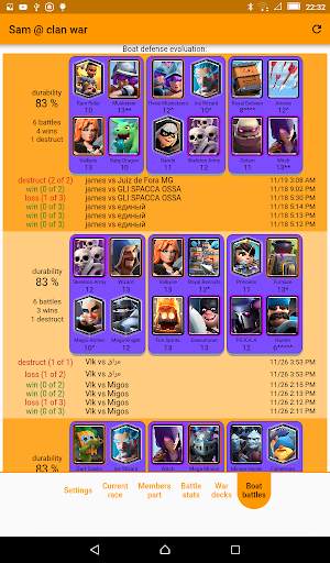 Clan War Analyzer screenshot 11