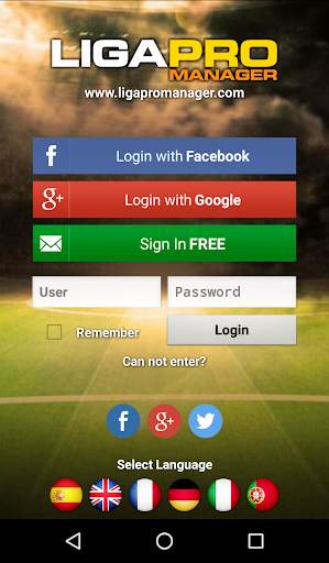 LigaPro Manager screenshot 1