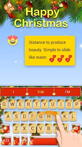 🎁Christmas Keyboard Theme - Merry Christmas 🎁 screenshot 3