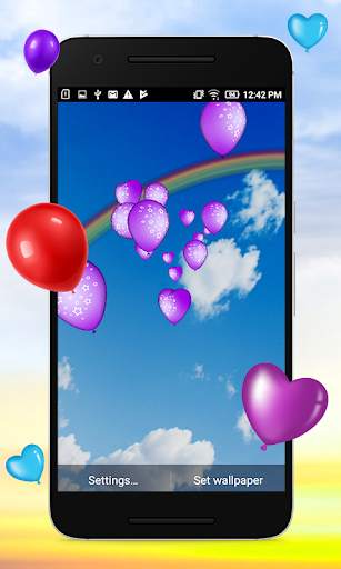 3D Balloons Live Wallpaper screenshot 6