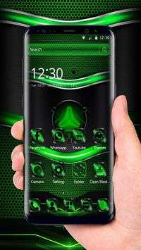Green Black Neon Theme screenshot 1