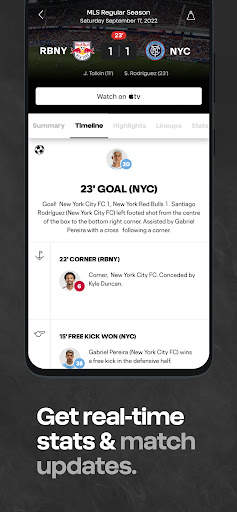 MLS: Live Soccer Scores & News screenshot 5