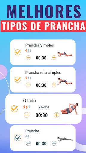 Treino prancha－Desafio 30 dias screenshot 2