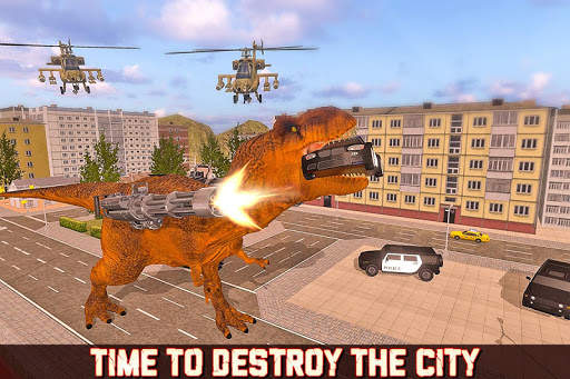 Dinosaur Simulator: City Battleground screenshot 10