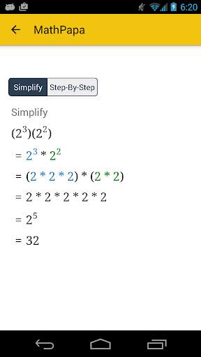 MathPapa - Algebra Calculator screenshot 5