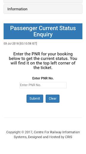 Train Toolkit - Live Train, PNR, Platform locator screenshot 4