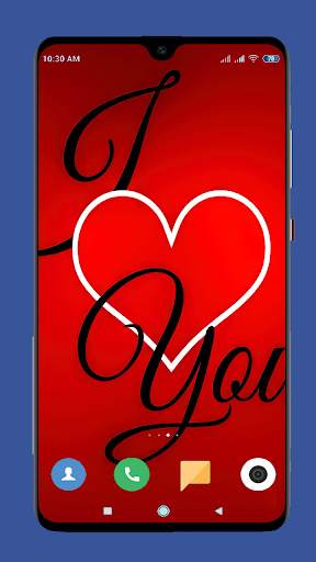 I Love You Wallpaper HD screenshot 1