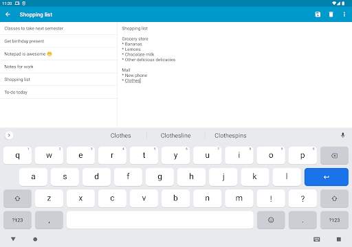 Notepad screenshot 4