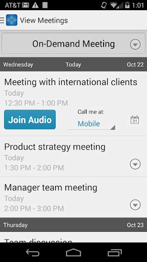 Mobile Conference Connect screenshot 3