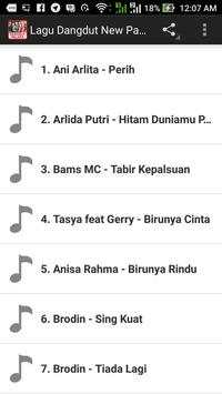 Dangdut New Palapa Offline screenshot 1