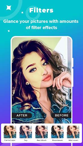 Photo editor: Background blur screenshot 1