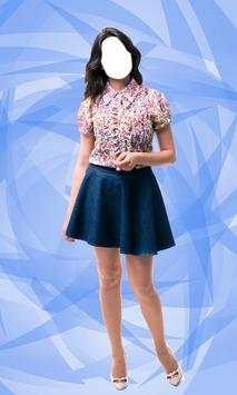 Girl Short Dress Photo Montage screenshot 2