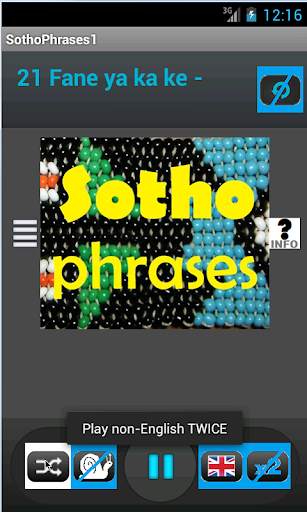 Sotho Phrases language tutor screenshot 4