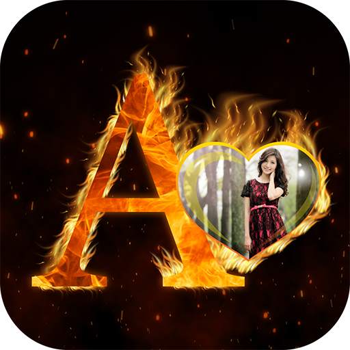Fire Text Letters Photo frames NameArt Flamingtext 1.0