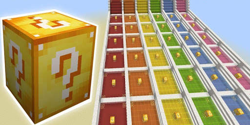 Mod for Minecraft Lucky Block Race screenshot 2