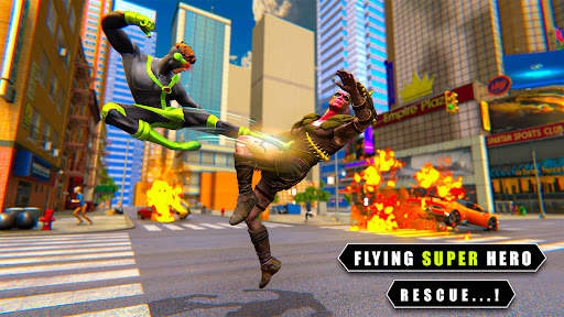 Rope Hero: Mafia City Game screenshot 2