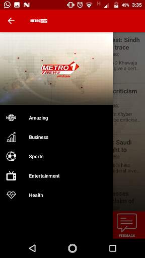 Metro 1 News screenshot 2