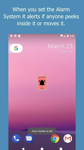 ALSYS - Phone Security - Alarm System App screenshot 1
