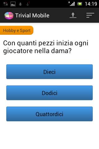 Trivia Mobile screenshot 1