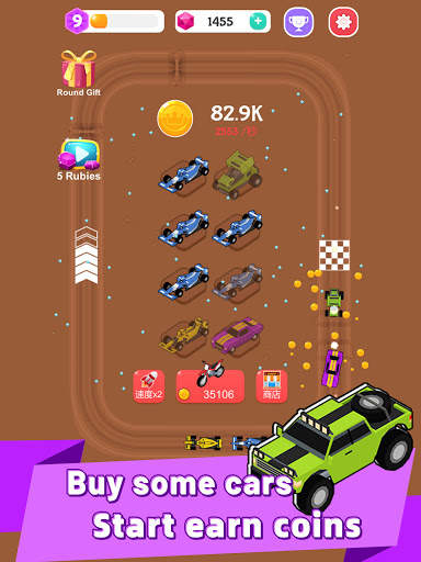 Merge Car Racer - Idle Rally Empire screenshot 12