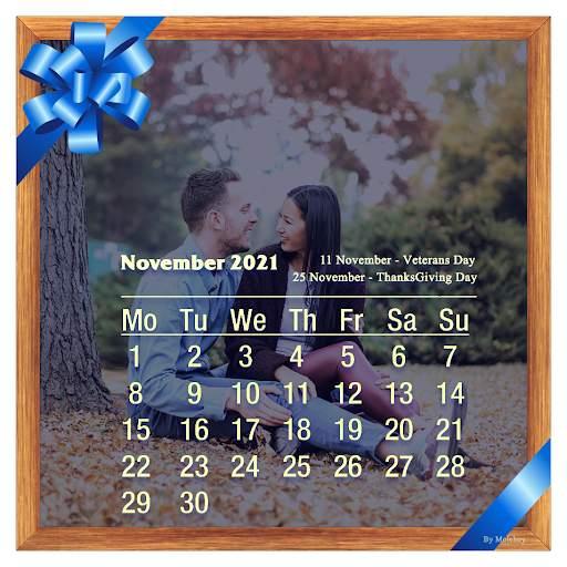 Calendar Photo Frame 2021 USA screenshot 5