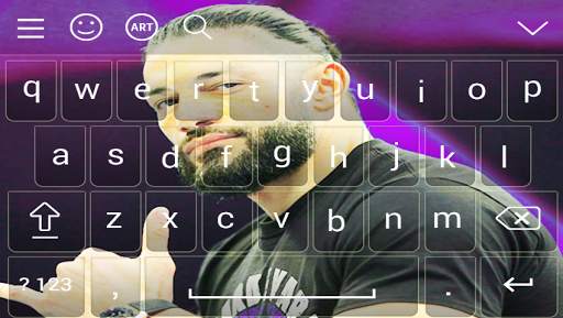 Roman Reigns Keyboard screenshot 1