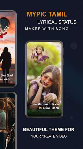 MyPic Tamil Lyrical Status Maker With Song screenshot 2