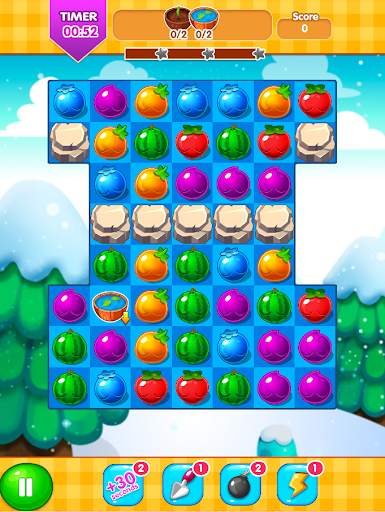 Juice Fresh - puzzle match 3 g screenshot 2
