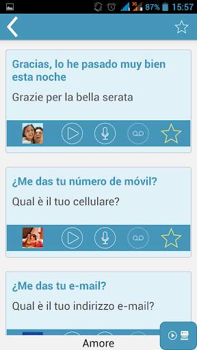 iTalk Spagnolo screenshot 6