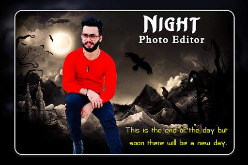 Night Photo Editor screenshot 1