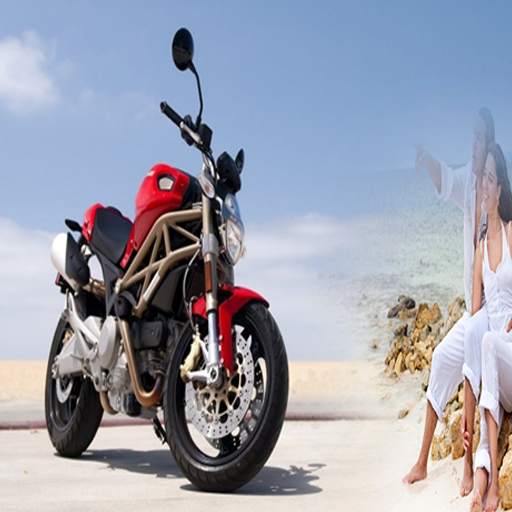 Bike Photo Frame 4.3