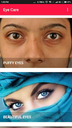 Eye Care - Eye Exercises, Dark Circles, Eyebrows screenshot 2