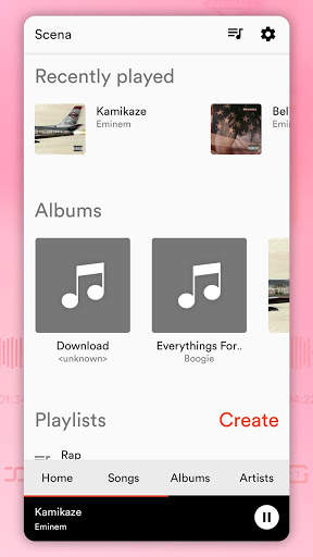 Scena - Music Player screenshot 2