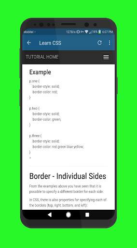 w3school web Tutorials - Learn Angular/html5/php screenshot 7