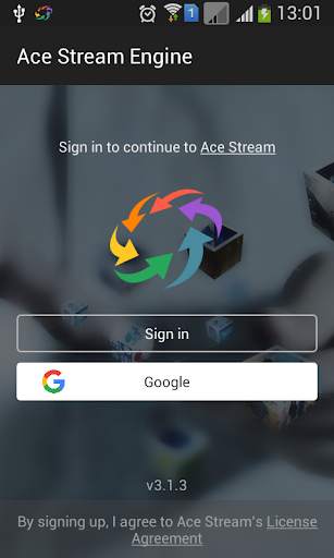 Ace Stream Engine screenshot 1