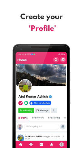 Metside - Proud social network of India screenshot 2