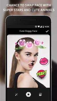 Animal face sticker photo editor screenshot 4
