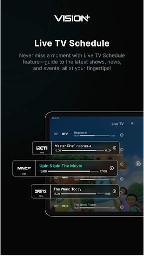 Vision  : Live TV, Film & Seri screenshot 12