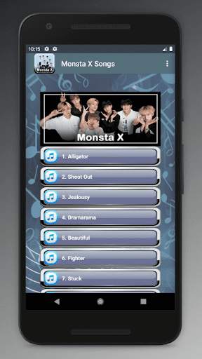 Monsta X Songs KPop Lyric screenshot 1