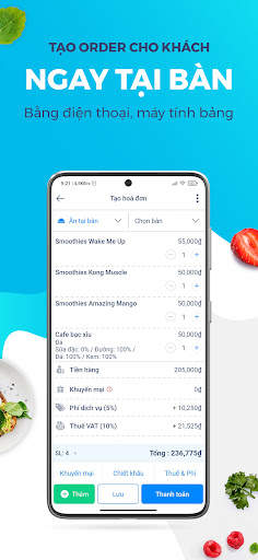 Sapo FnB - Nhân viên phục vụ screenshot 3