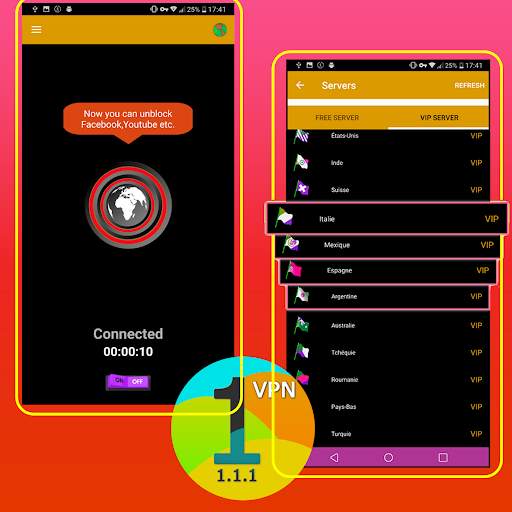 1111 VPN - Fast, Unlimited, Free VPN Proxy screenshot 2