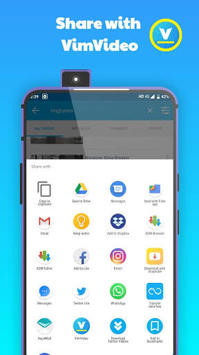 Videos downloader for Vimeo HD, Instagram videos screenshot 2