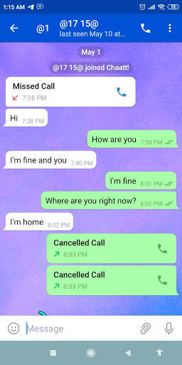 Messenger 2021, text and video chat for free-calls screenshot 1